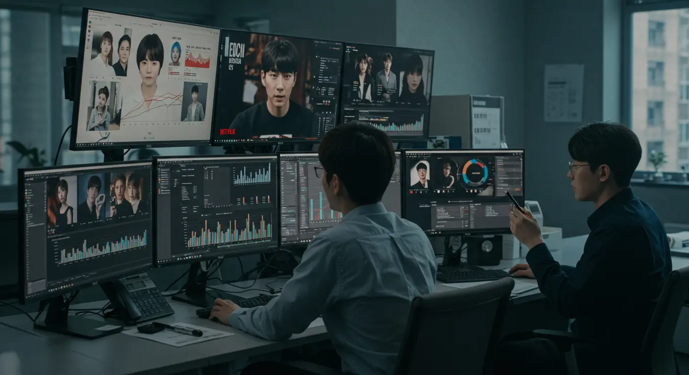 넷플릭스 K-드라마 제작 캐스팅 데이터 분석 시스템