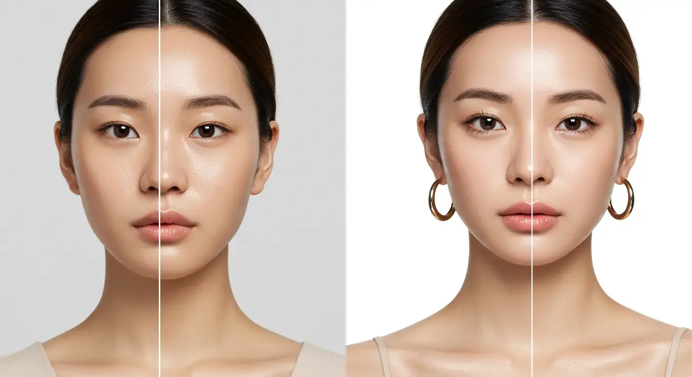 K-뷰티 여름 메이크업 8시간 지속력 테스트 Before After 결과