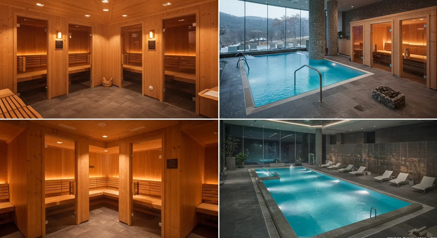 SpaLand vs. SpaRay - What's Inside a Modern Steam Room