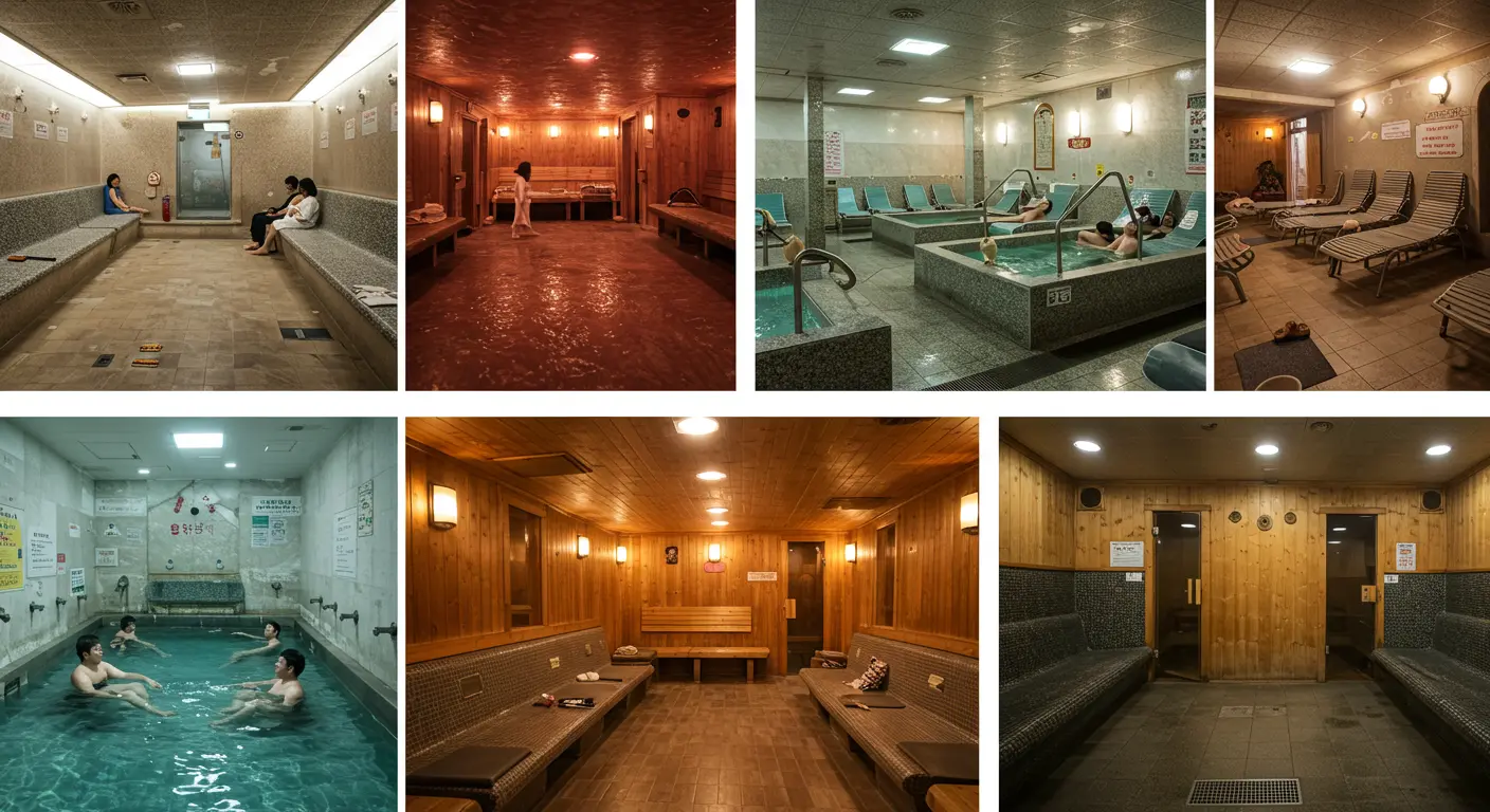 Steam room facilities at all price points - from neighborhood steam rooms to luxury spas