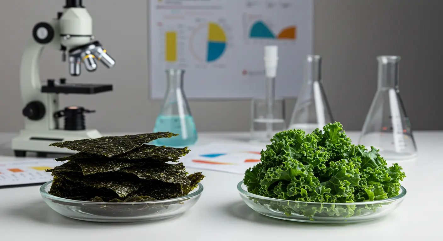 Nori vs Kale Nutrition Comparison