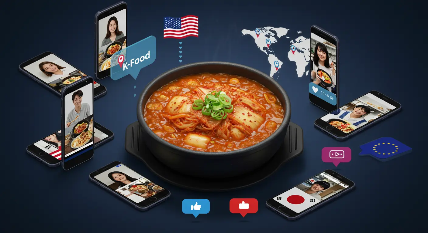 전세계로 확산되는 K-Food 트렌드와 김치찜의 인기